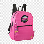 Mochila de Costas Infantil Luluca Love Pink Semax LU3176PK