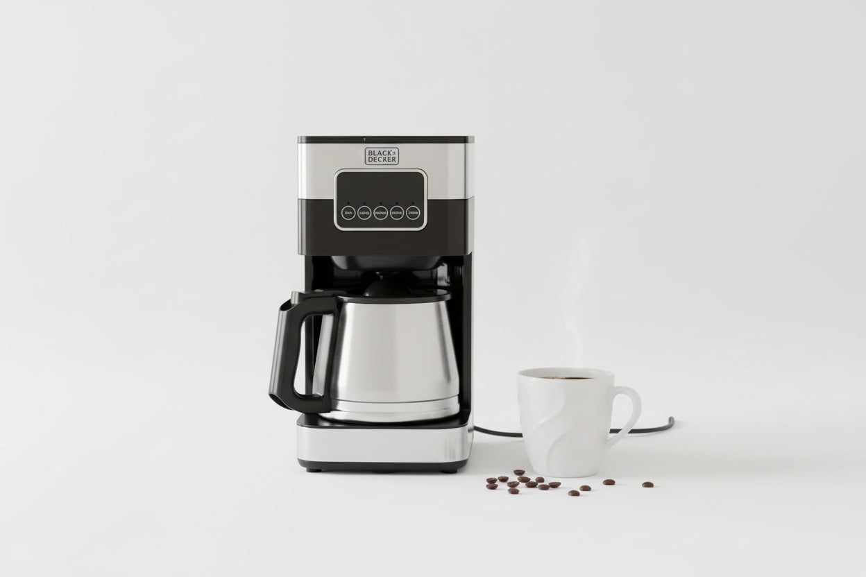Cafeteira Programavel Cm350G Black&Decker Preto E Inox 127V - Loja Do Thor