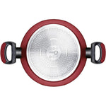 Cacarola Rasa Oxford Aluminio Forjado Everyday 28Cm Vermelho - Loja Do Thor