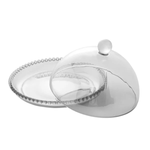 Queijeira Cristal De Chumbo Pearl 20x12cm - Wolff