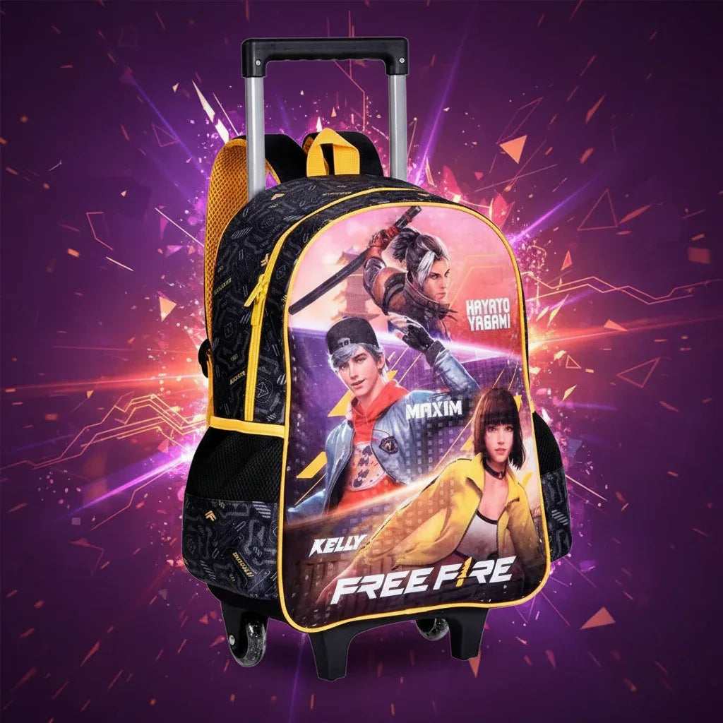 Mochila De Carrinho Free Fire FR24092K - Loja Do Thor
