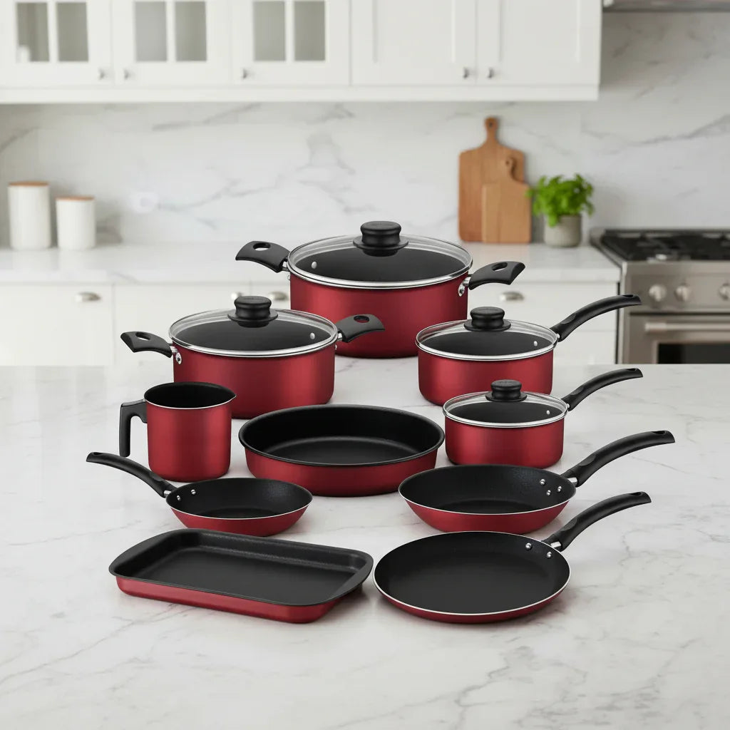 Jogo De Panelas 10 Peças Turim Antiaderente Tramontina 20297964 - Loja Do Thor