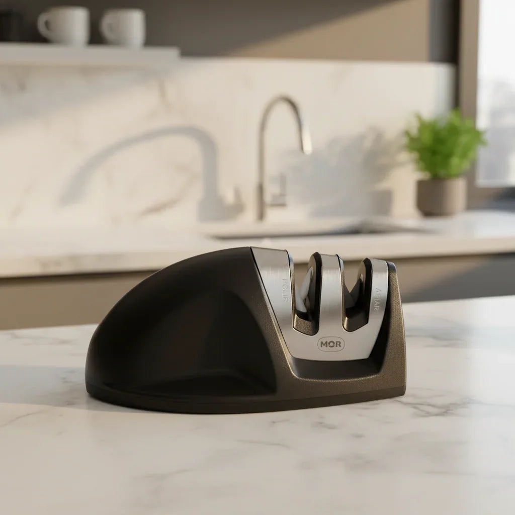 Afiador De Faca 9,5cmX5cm Mor - Loja Do Thor