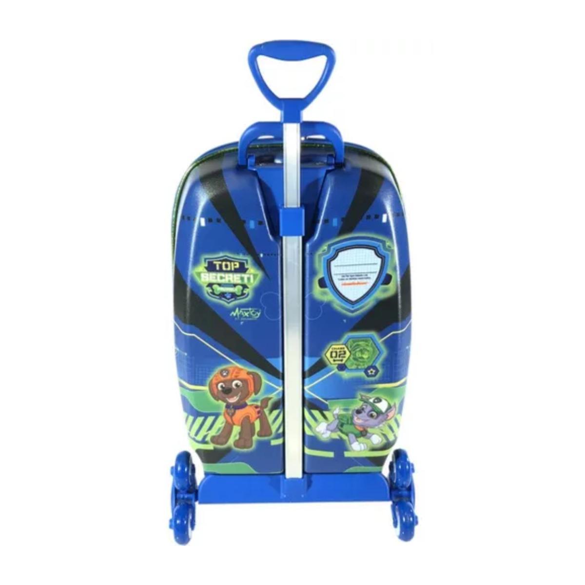 Mochila de Rodinhas Infantil Paw Patrol Chase Spy 2993EM21