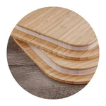 Pote De Vidro Borossilicato 1L Tampa De Bambu - Mimo Style - Loja Do Thor