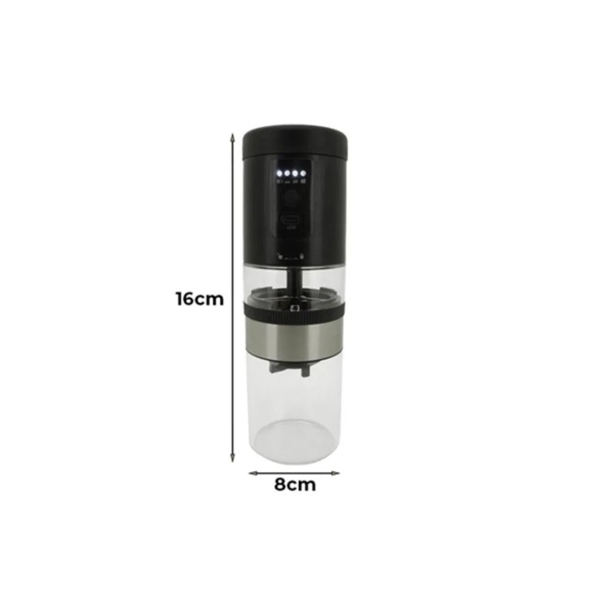 Moedor De Cafe Portatil Eletrico C/USB - Loja Do Thor