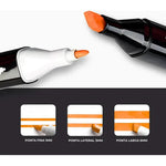 Estojo 36 Canetinhas Touch Coloridas