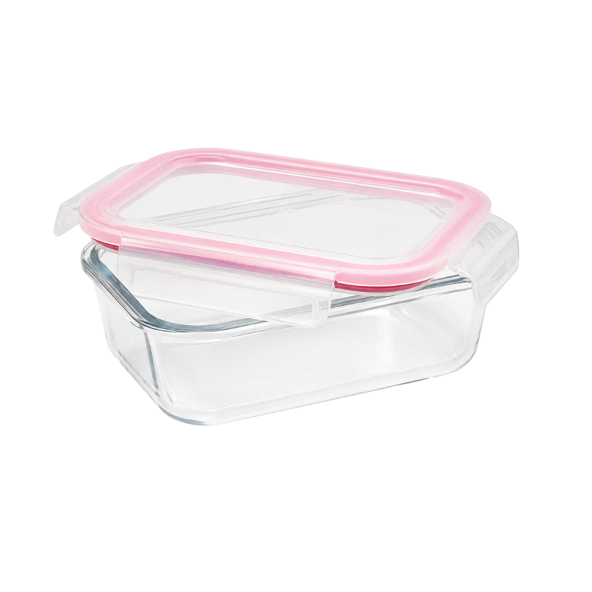 Pote 640ml  Borossilicato Retangular - Allmix 101103