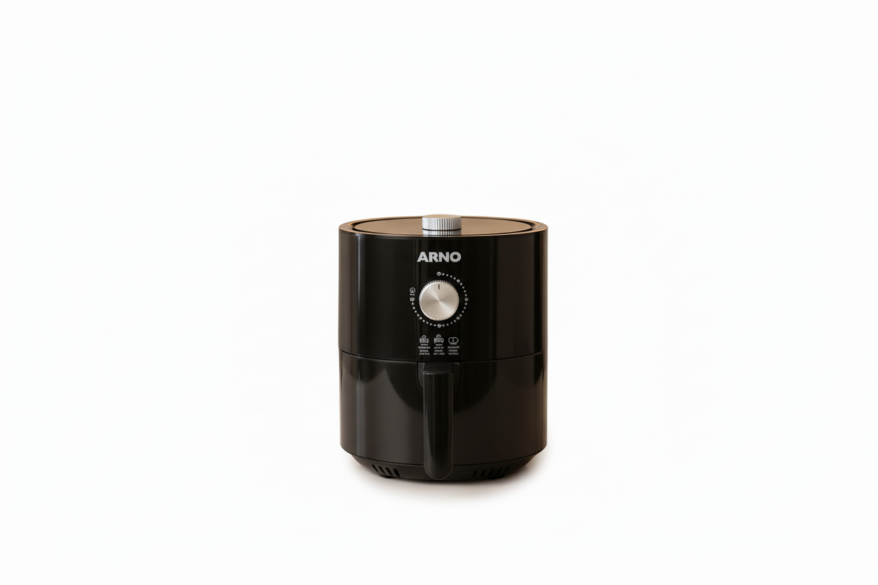 Fritadeira Eletrica sem Oleo/Air Fryer Arno Preta 4,2L - 127V - Loja Do Thor