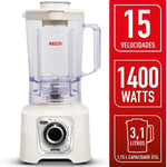 Liquidificador Power Max Marfim 1400W 127V LN64 LN5571B1 - Loja Do Thor