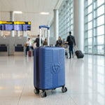 Mala De Viagem Classic Em Abs 20  Azul Yins