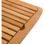 Tábua Migalheira com Bandeja Bambu Cortar Pão Papa Migalhãs - Loja Do Thor