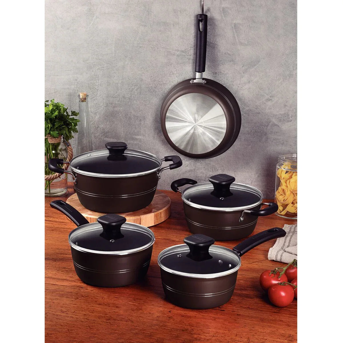 Jogo De Panelas 5pçs Sicília Tramontina 20499615 - Loja Do Thor