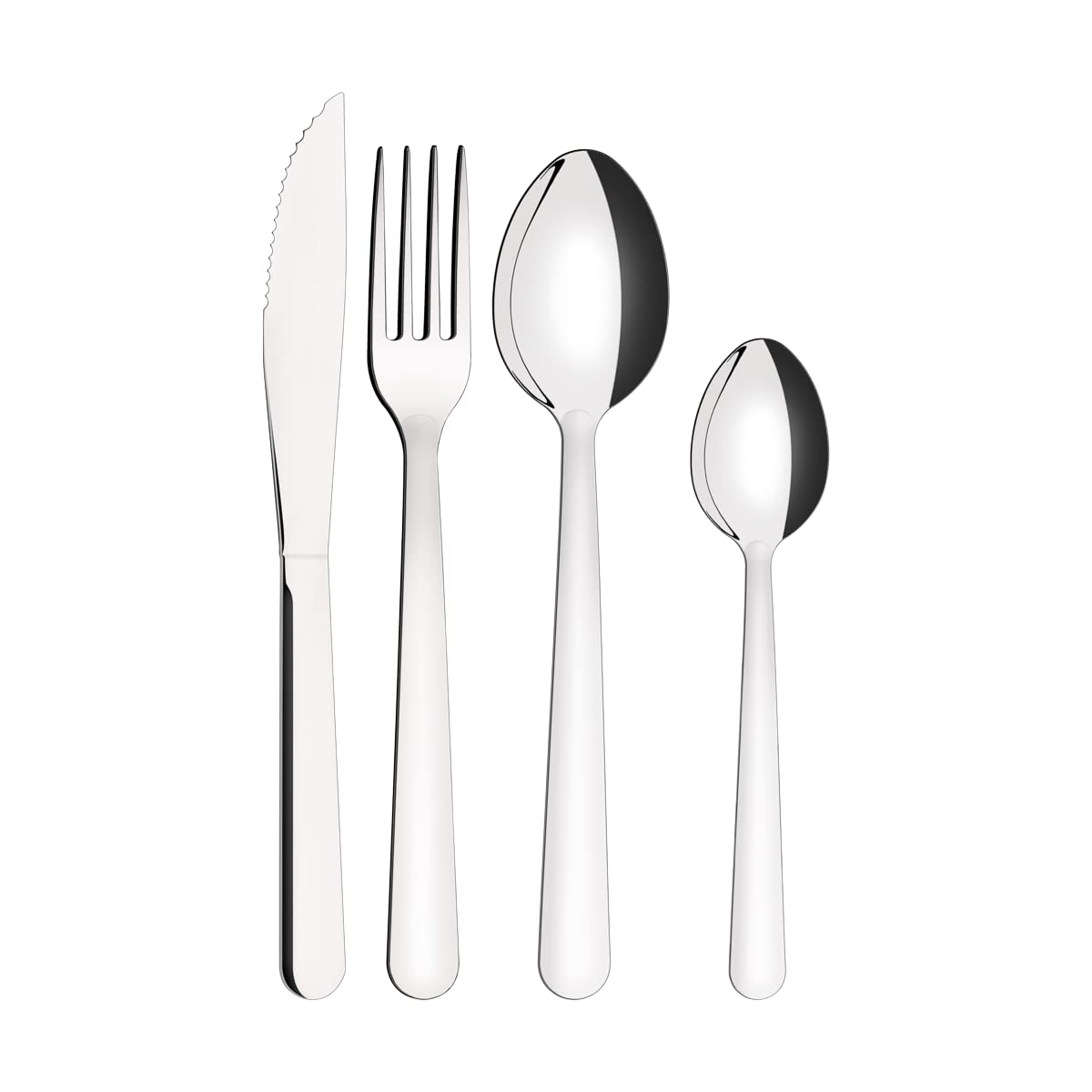 Faqueiro Tramontina Inox Com Facas Churrasco Malibu 16 Pç 23798029