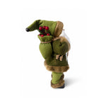 Papai Noel Marrom e Verde 30 cm Grillo - 65545-318