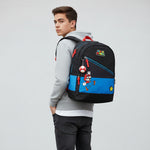 Mochila de Costas Escolar Super Mario Azul Luxcel