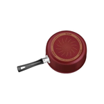 Conjunto De Panelas Rochedo Limpa Facil 5 Pecas Vermelho