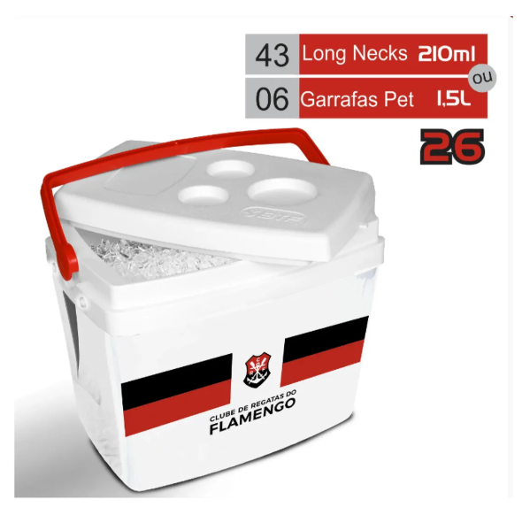 Caixa Térmica Flamengo 26L Remo Ourense