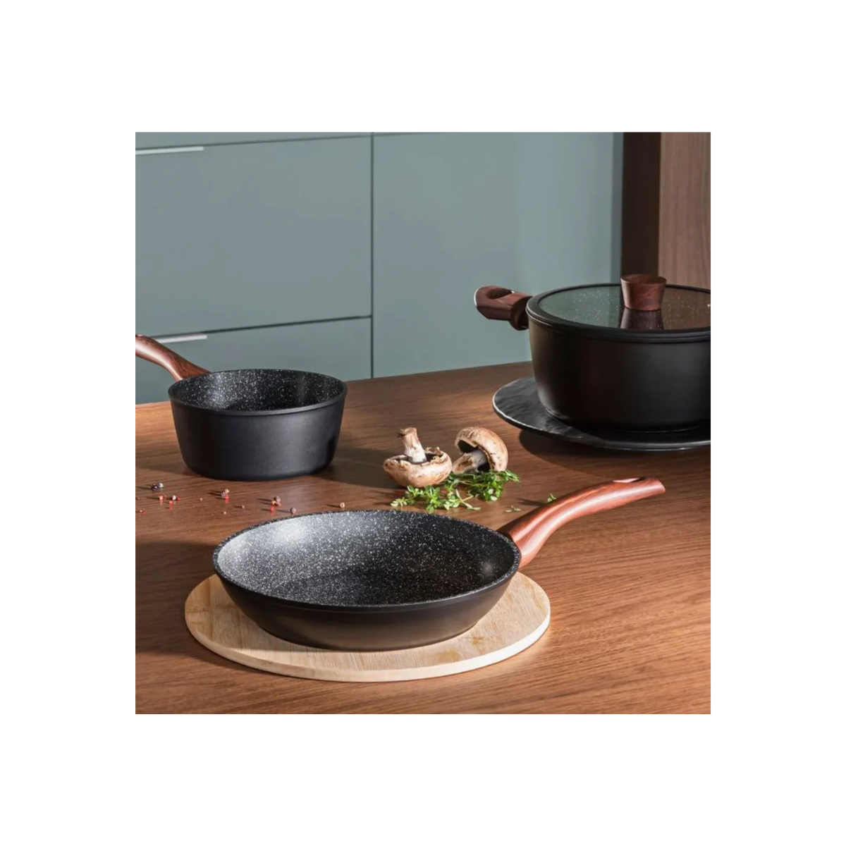 Conjunto de Panelas 4 Pecas Ceramic Life Sirius - Brinox 4814-102