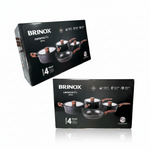 Conjunto de Panelas 4 Pecas Ceramic Life Sirius - Brinox 4814-102