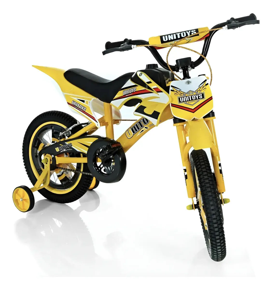 Bicicleta Infantil Aro 16 Unitoys Freio V-Brake Sem Marchas