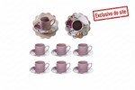 Xicara de cafe spring 80ml 6pcs hauskraft