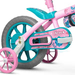 Bicicleta Infantil Aro 12 com Rodinhas Menina Charm - Nathor - Loja Do Thor