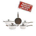 Conjunto De Panela 5Pcs Organika Nata U
