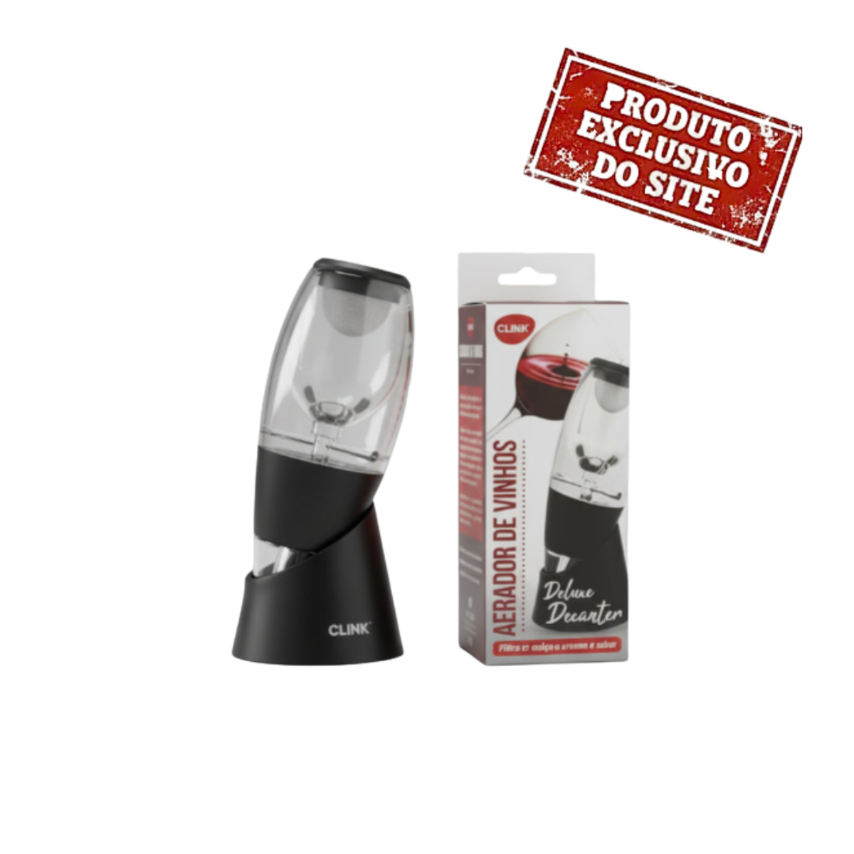 Aerador Decanter De Vinho Plastico 14X4CM