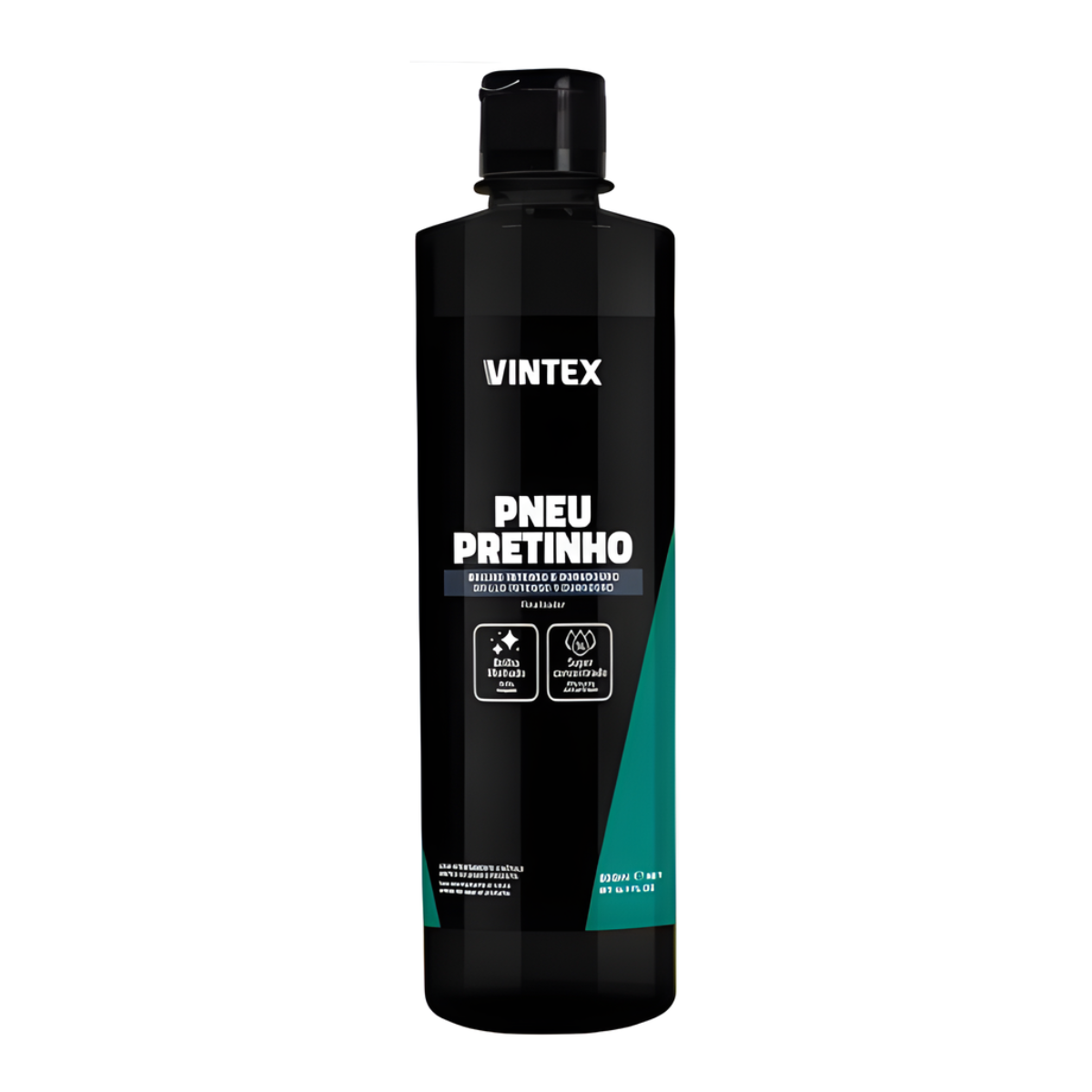 Pneu Pretinho Brilho Intenso E Duradouro 500Ml - Vintex