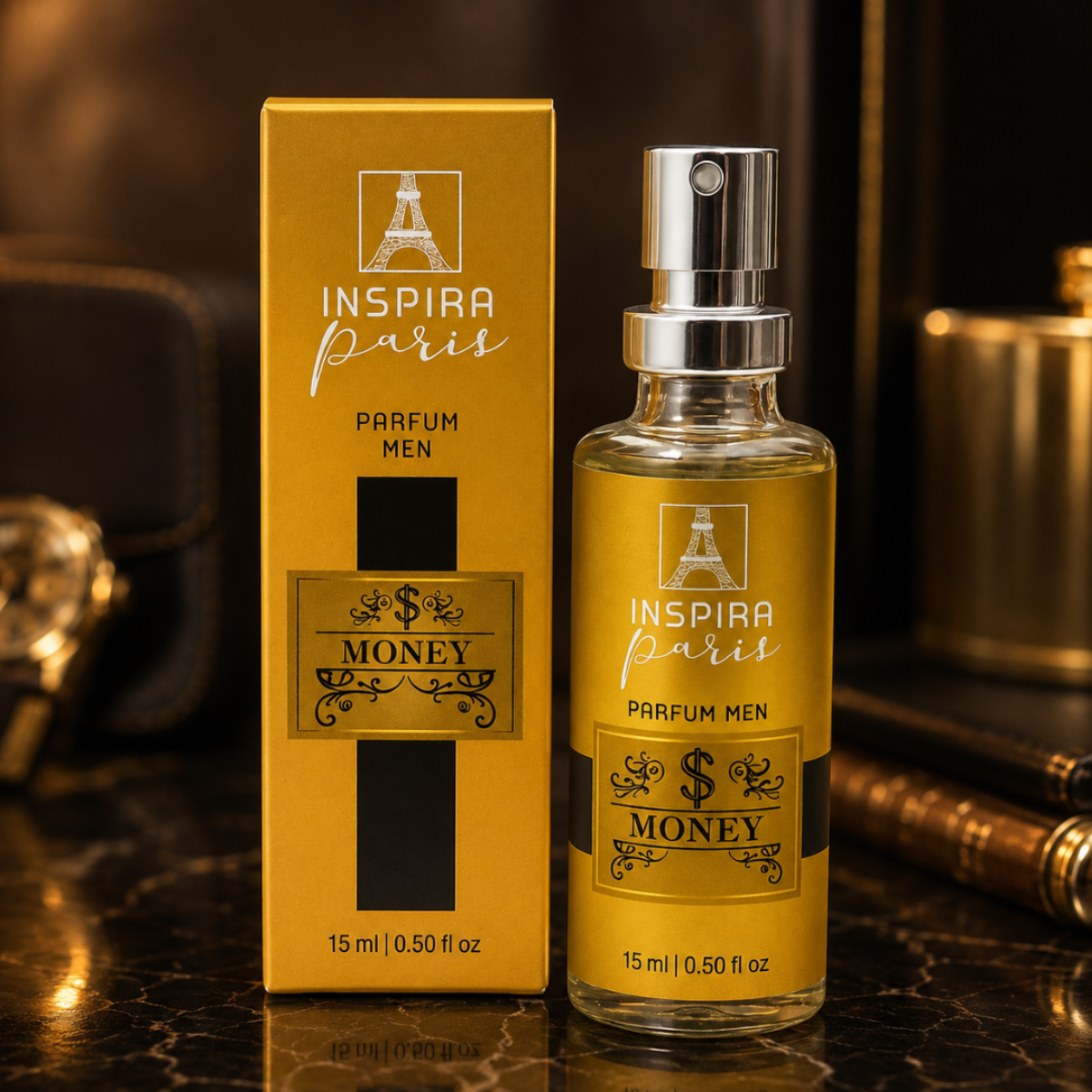 Perfume Men Money 15ML - Inspira Paris