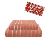 Jogo de Toalhas Corttex Wave Rosa Seco – Banho e Rosto