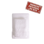 Jogo de Toalha Banho e Rosto Super Soft Branco - Corttex