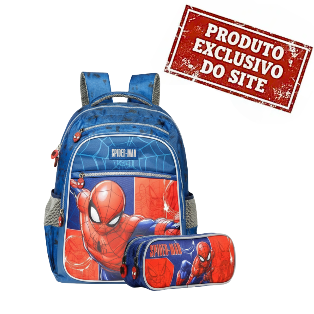 Kit Mochila Estojo17 Spider-Man Y - 14952 - Artigo Escolar