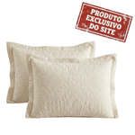 Porta Travesseiro off white 50x70CM Jolitex 160822001J3999