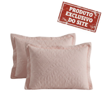 Porta Travesseiro Rosa 50x70CM Jolitex 160822001J3999