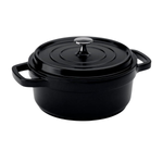 CACAROLA REDONDA 21,3X9CM 2,4L PA9000-20PR HERCULES NA COR PRETA