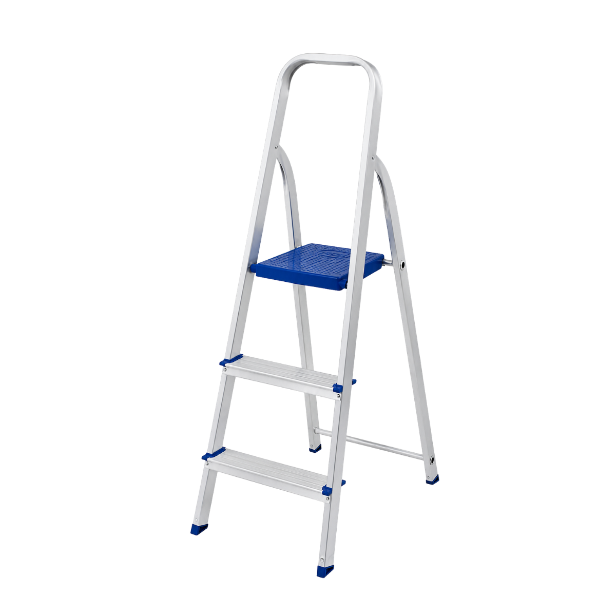 Escada de Aluminio Dobravel 3 Degraus- Mor