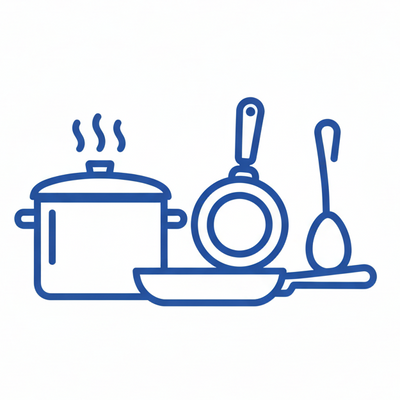 Panelas e Utensílios