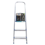 Escada de Aluminio Dobravel 3 Degraus- Mor