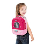Mochila Hospital Pet Cat Gato Infantil 2 Em 1 Acessorios Dm - Loja Do Thor
