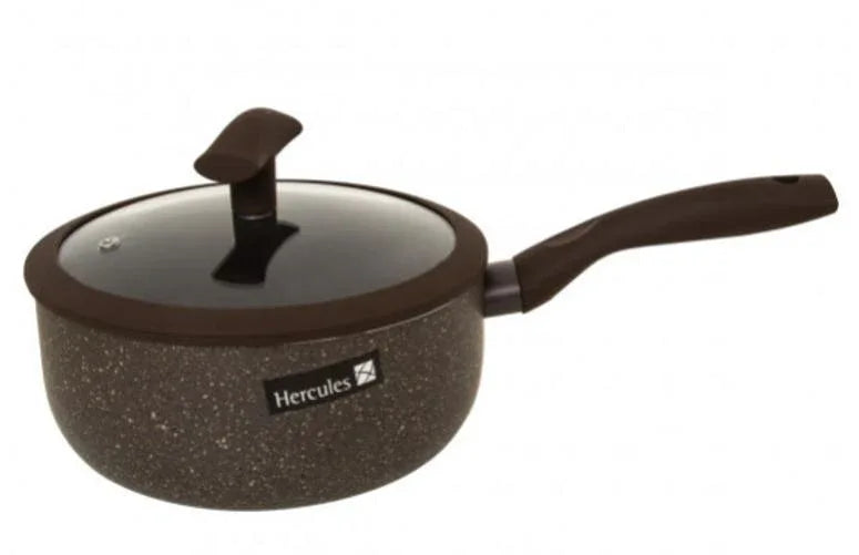 Panela Com Tampa 1,75L Marrom Mundial - Hércules - Loja Do Thor