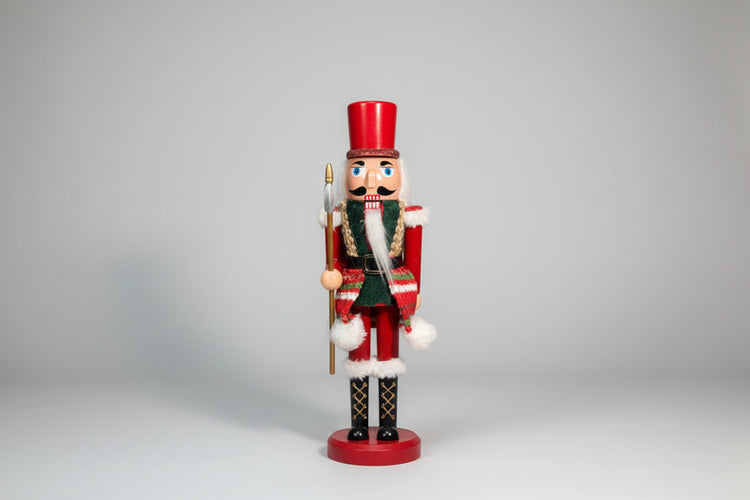 Quebra Nozes Vermelho Machado Decoração 4Mix - 28cm  30286