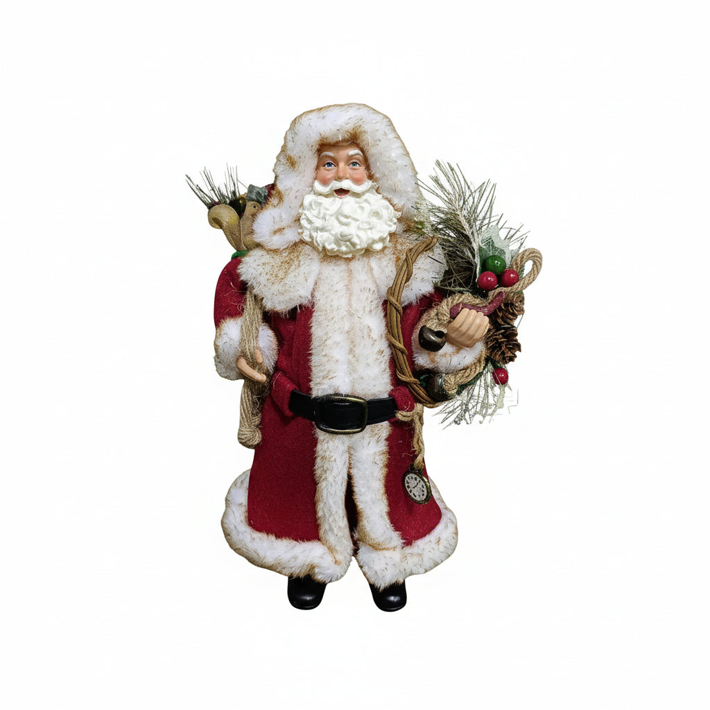 Papai Noel 30Cm Colection Vintage Magizi - Loja Do Thor