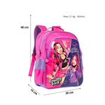 Kit Mochila Escolar Costas e Estojo Emilly Vick 15602