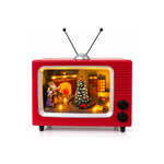 Televisor Natalino Com Luz e Movimento 22x27cm - Grillo