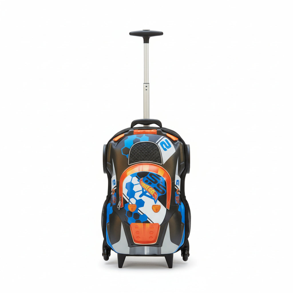Mochila de Rodinhas 3D Hotwheels Terrain Preto 2500GM21