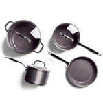 Jogo De Panelas Brinox 4 Pecas Inducao Ceramic Unique Cinza - Loja Do Thor