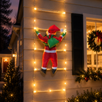 Papai Noel Na Escada 162 Leds Global - Bivolt