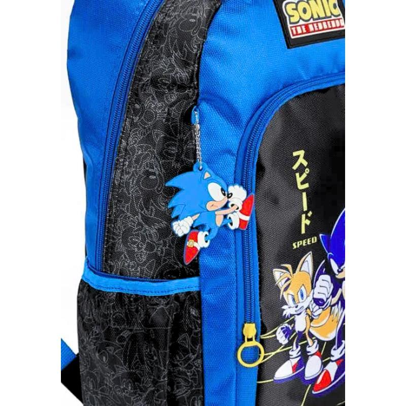 Mochila De Costas Sonic Azul Maxlog MS46954SO0200UN
